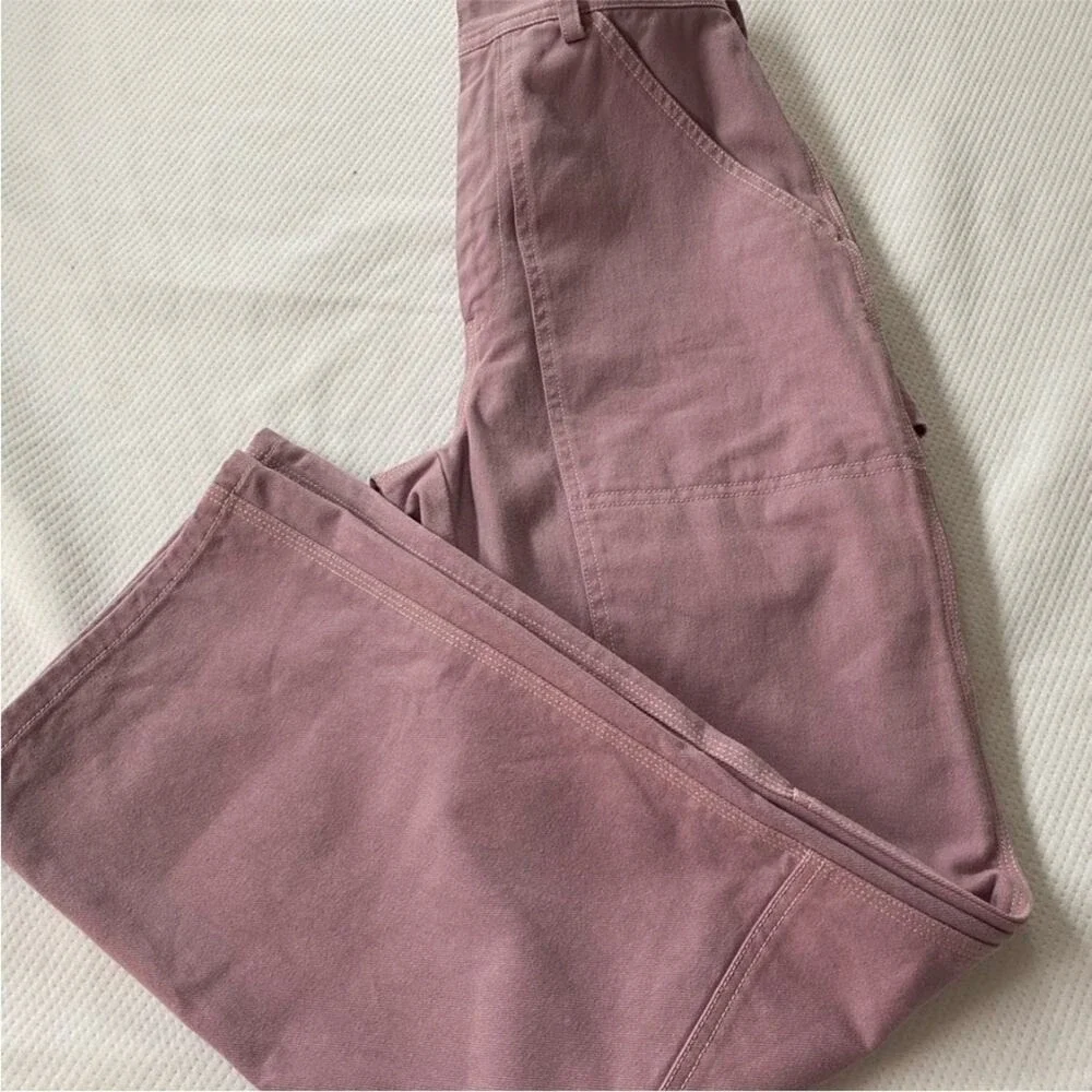 No. 6 Store Purple Pink Jackson Carpenter Pants Classic Casual Hipster 0